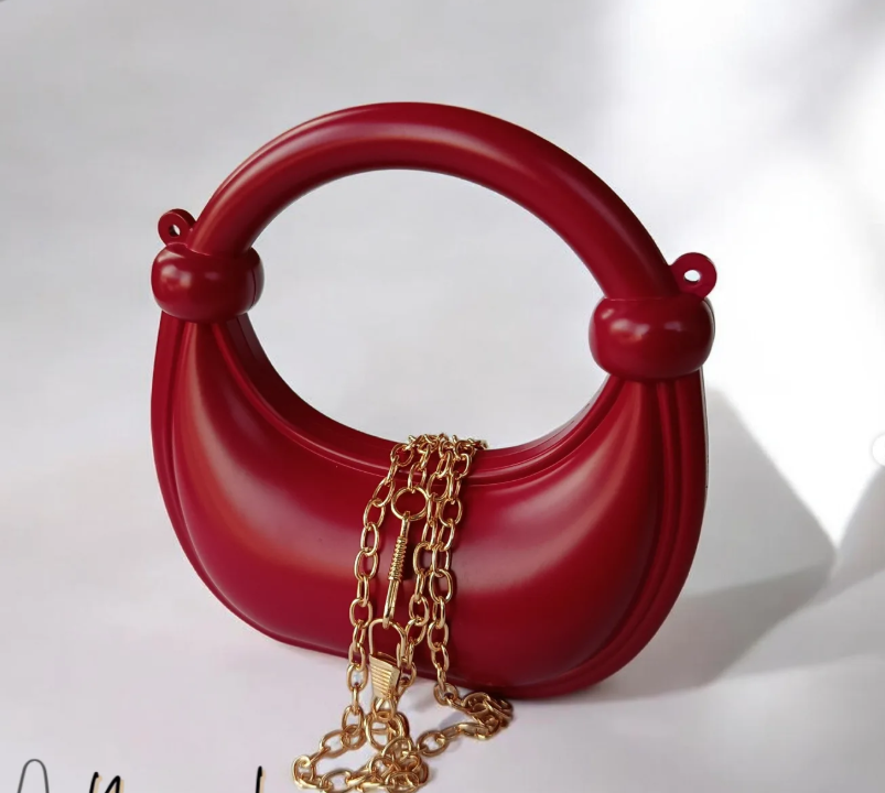 The Maroon Smooth Top-Handle
