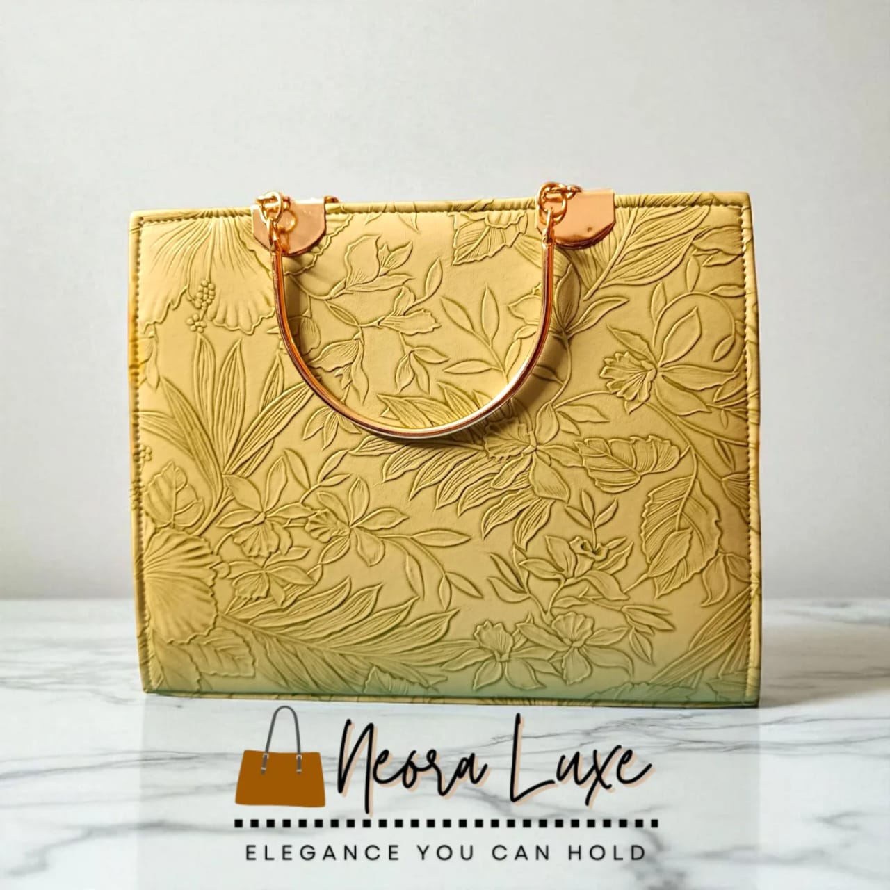 The Gilded Flora Satchel