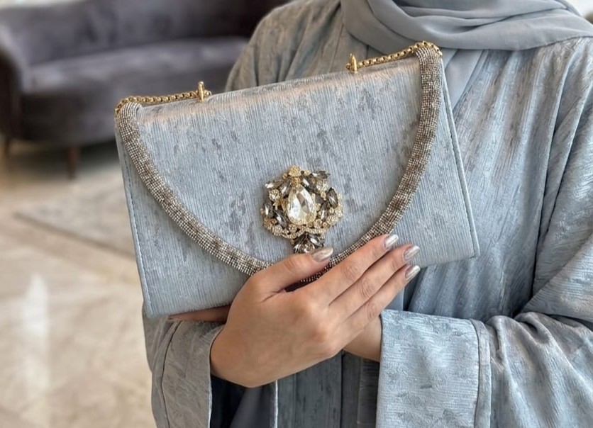 The Celeste Embellished Clutch
