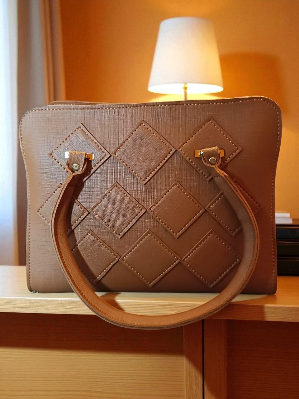 Gracious Brown Handbag